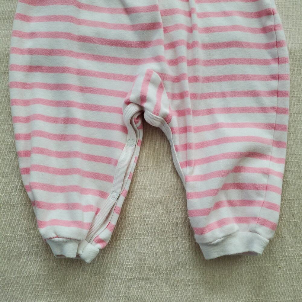 Vintage Striped Pantsuit + Shirt Set 9-12 months - Picture 3 of 8